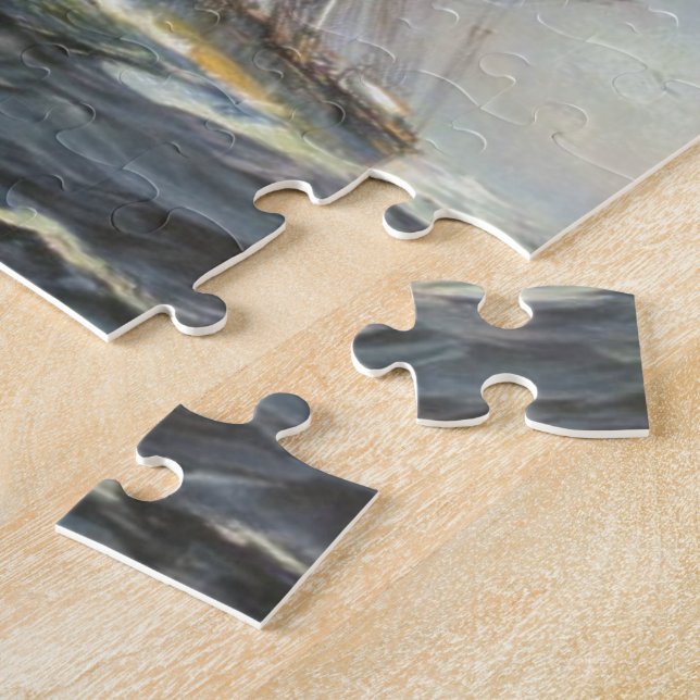 Quebra-cabeça Navio de navigação antigo (Lateral)