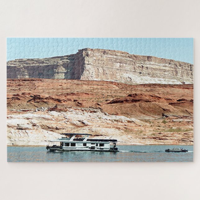 Quebra-cabeça Navio doméstico, Lago Powell, Arizona, EUA 7 (Horizontal)