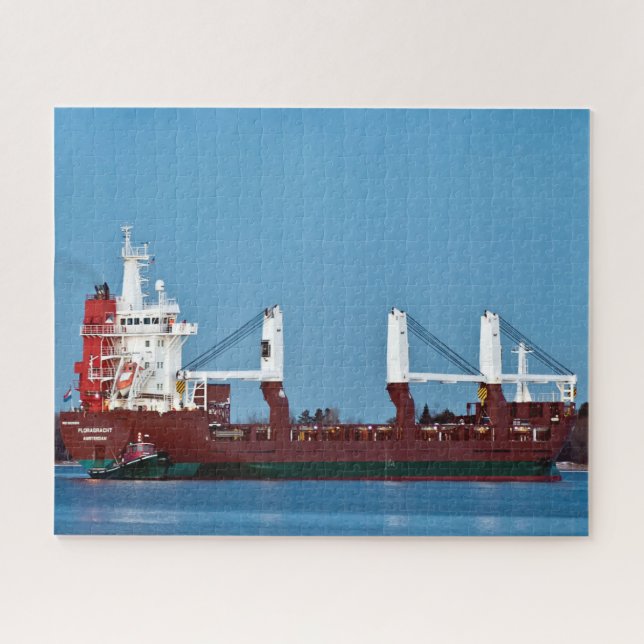 Quebra-cabeça Navio Floragracht no Lago Superior (Horizontal)