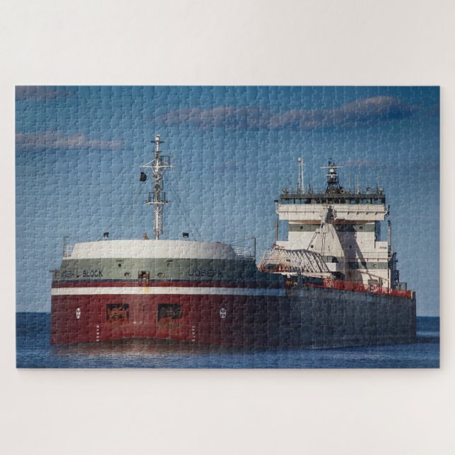 Quebra-cabeça Navio Joseph L Block Duluth Minnesota (Horizontal)