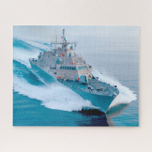 Quebra-cabeça NAVIO LITORAL DE COMBATE - LCS-13 (16x20 POLEGADAS