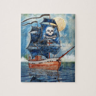 Quebra-cabeça Navio pirata