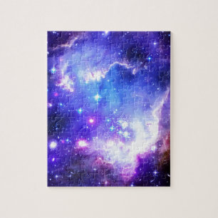 Quebra-cabeça Nebulosa Azul
