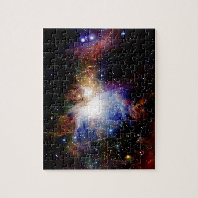 Quebra-cabeça Nebulosa Colorida (Vertical)