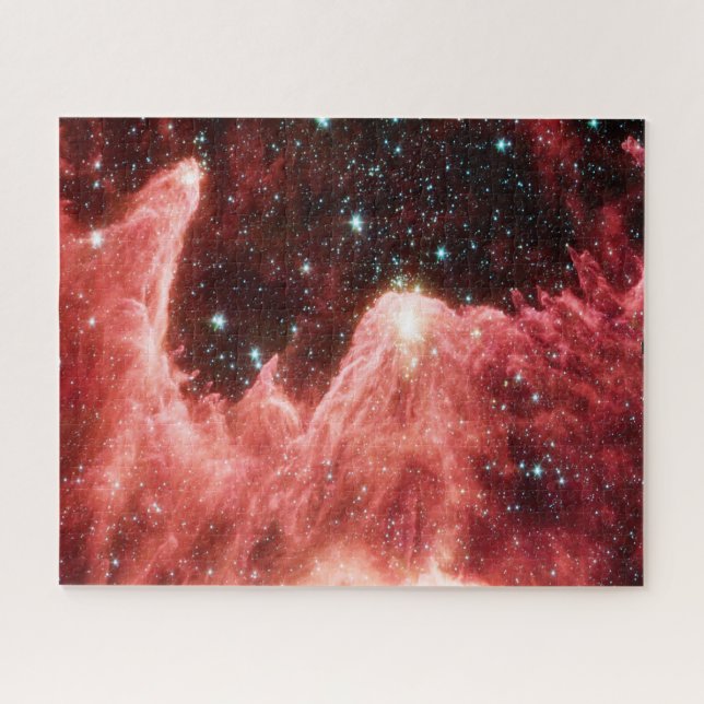 Quebra-cabeça Nebulosa da Águia de Jigsaw. (Horizontal)