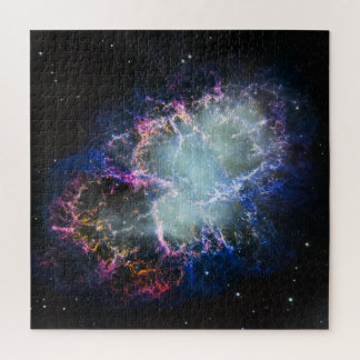 Quebra-cabeça Nebulosa do Caranguejo Arco-íris