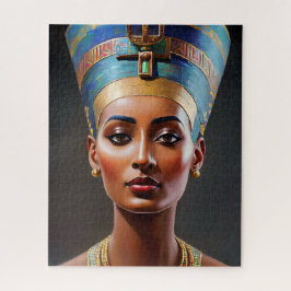 Quebra-cabeça Nefertiti Portrait Arte Original