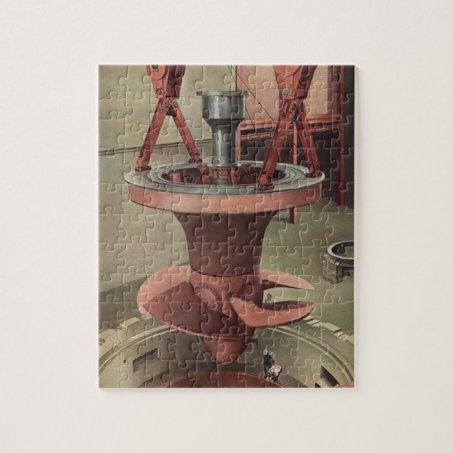 Quebra-cabeça Negócios Antigos, Energia de Turbina de Água Gigan (Vertical)