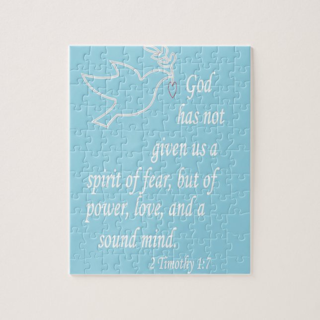 Quebra-cabeça Nenhum espírito do medo (Vertical)