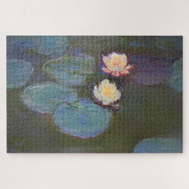 Quebra-cabeça Nenúfares de Claude Monet (1897–1898) (Horizontal)