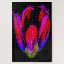Neon Glow Tulip