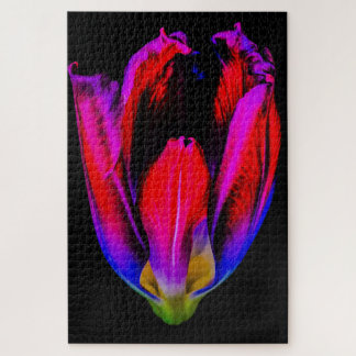 Quebra-cabeça Neon Glow Tulip