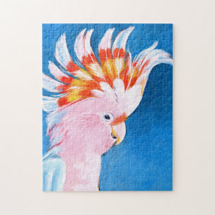 Quebra-cabeça Neon Mohawk - Cockatoo Rosa