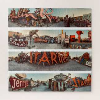 Quebra-cabeça Neon Signs Las Vegas Square Puzzle