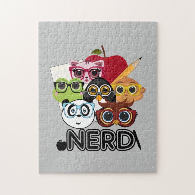 Quebra-cabeça Nerd (Vertical)