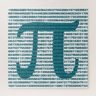 Quebra-cabeça Nerd de Matemática Pi Day