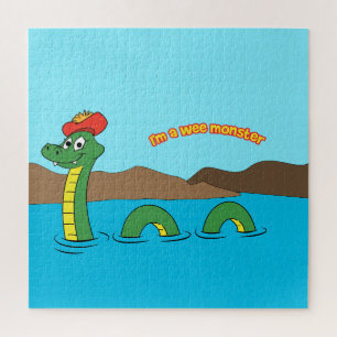 Quebra-cabeça Nessie (monstro de Loch Ness)