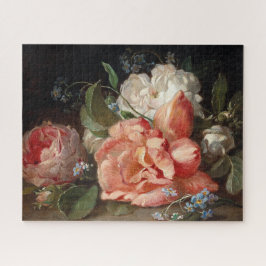 Quebra-cabeça Neugebauer J. Um Buquê de Flores com Rosas...