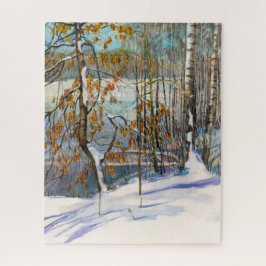 Quebra-cabeça Neve caiu