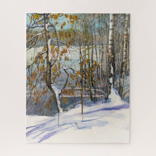 Quebra-cabeça Neve caiu (Vertical)