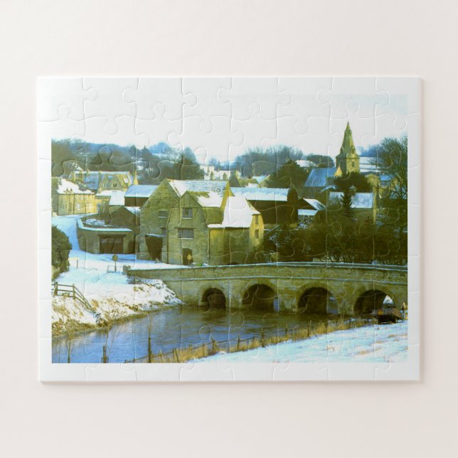 Quebra-cabeça Neve em Dudington (Horizontal)