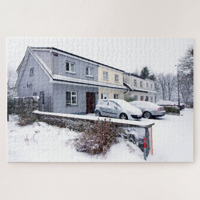 Quebra-cabeça Neve em Galway (Horizontal)