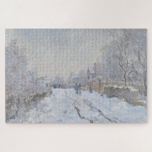 Quebra-cabeça Neve na Argentina (por Claude Monet)