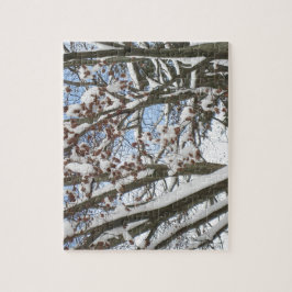 Quebra-cabeça Neve num Mapeamento Japonês.