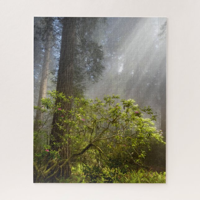 Quebra-cabeça Névoa da Manhã em Rhododendron (Vertical)