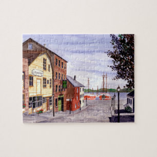 Quebra-cabeça New Bedford Massachusetts New England Painting