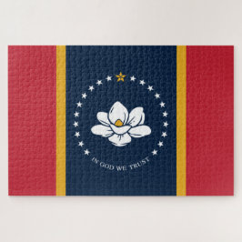 Quebra-cabeça New State Flag of Mississipi