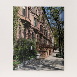 Quebra-cabeça New York Brownstones Upper West Side Building NYC