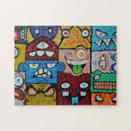 Quebra-cabeça New York Street Art Mural