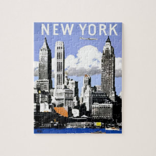 Quebra-cabeça New York Vintage Reise