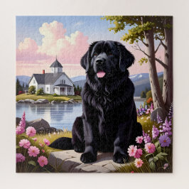 Quebra-cabeça Newfoundland Dog