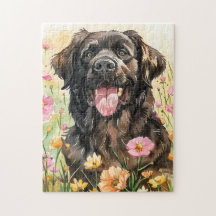 Newfoundland Watercolor Puzzle