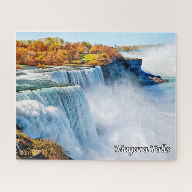 Quebra-cabeça Niagara Falls, Nova York, Estados Unidos (Horizontal)