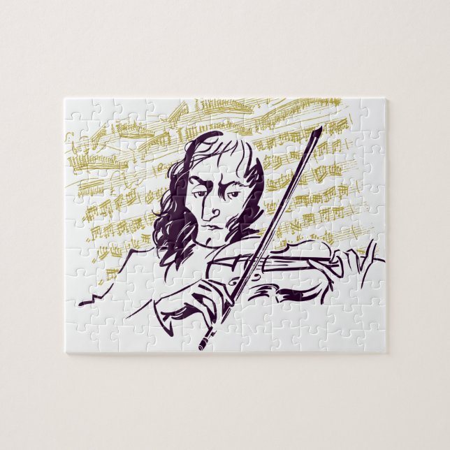 Quebra-cabeça Niccolo_Paganini (Horizontal)