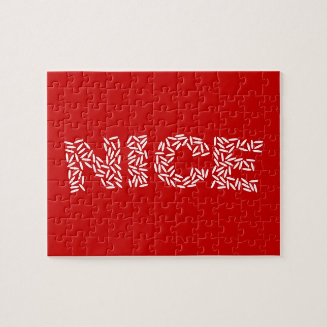 Quebra-cabeça Nice Rice (Horizontal)