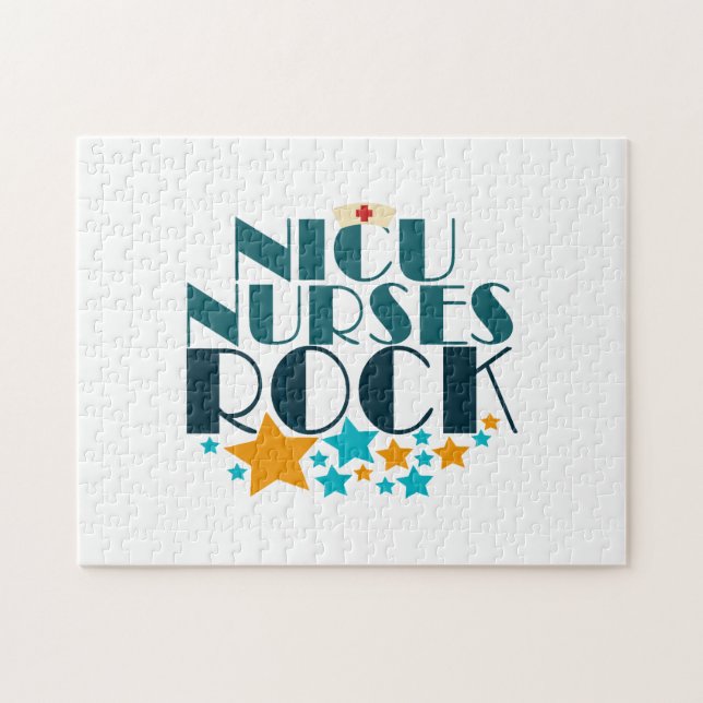 Quebra-cabeça NICU Enfermeiras Rock (Horizontal)