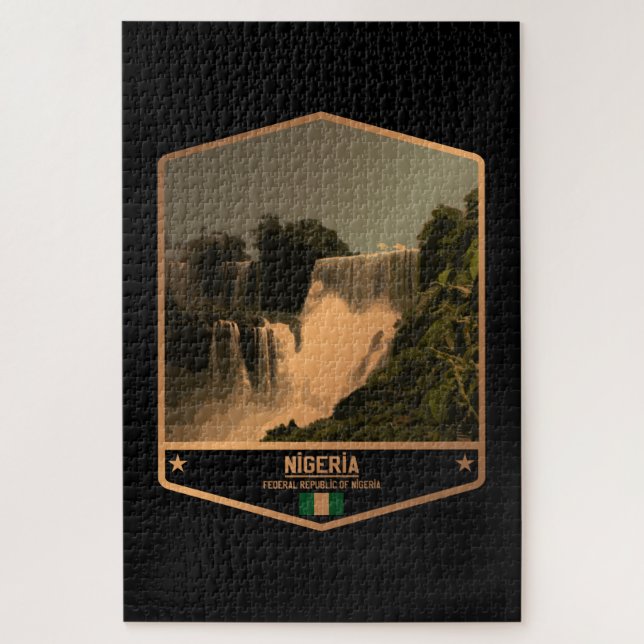 Quebra-cabeça Nigéria (Vertical)
