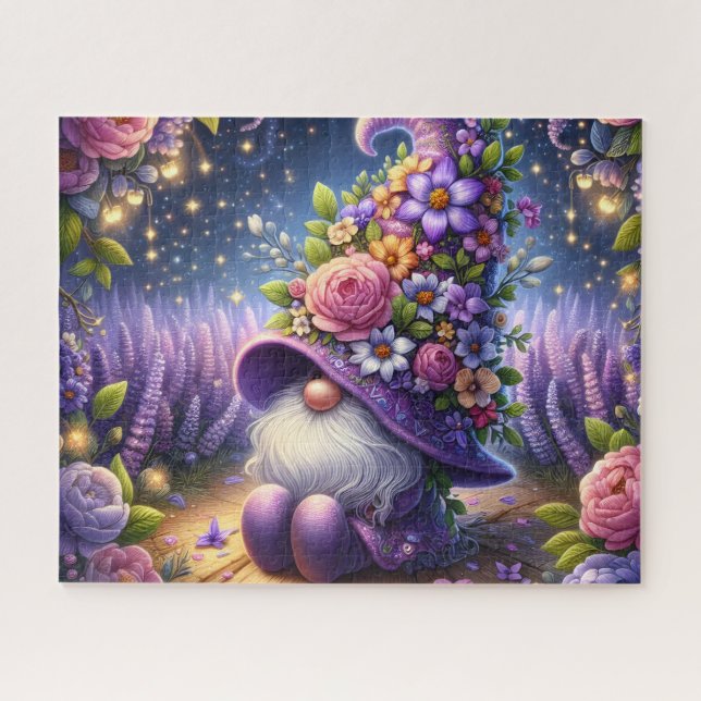 Quebra-cabeça Night Garden Gnome (Horizontal)