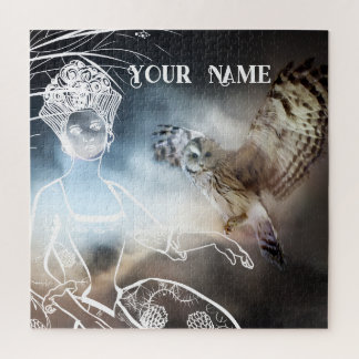 Quebra-cabeça Night Owl and Lady