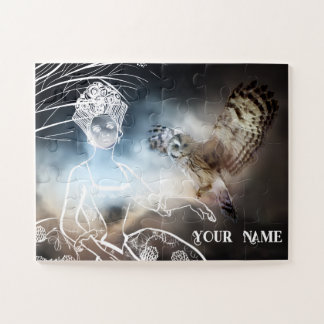 Quebra-cabeça Night Owl and Lady