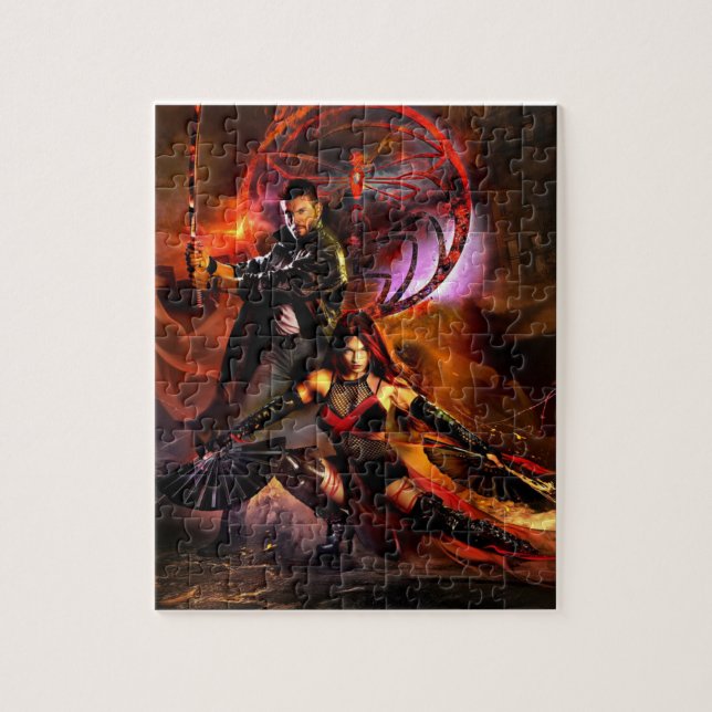 Quebra-cabeça Night Warden - Wander Puzzle (Vertical)