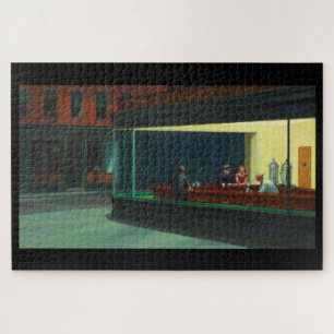 Quebra-cabeça "Nighthawks" by Edward Hopper Jigsaw Puzzle