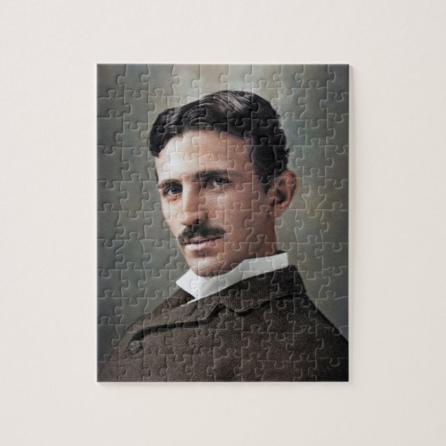 Quebra-cabeça Nikola Tesla (Vertical)