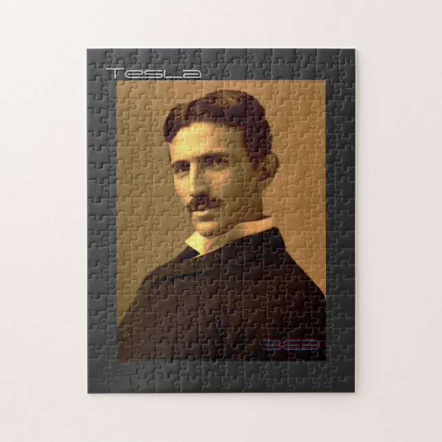 Quebra-cabeça Nikola Tesla (369) (Vertical)