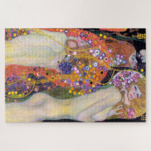 Ninfas Água 2 | Gustav Klimt |