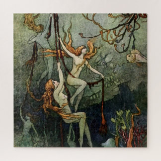 Quebra-cabeça “Ninfas do Mar” por Warwick Goble